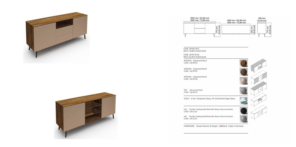 Dining Buffet Linia Bilgi